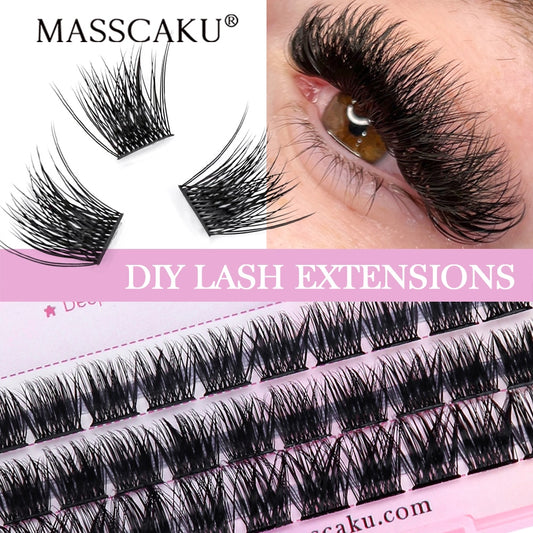 Individual Cluster Faux Mink Lashes