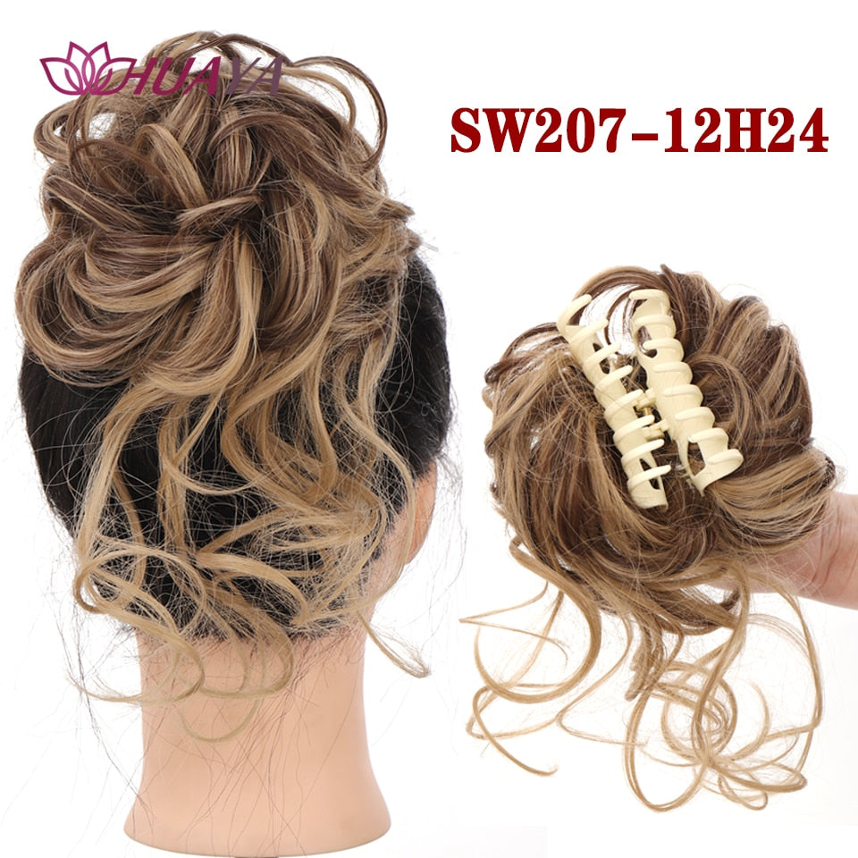 Synthetic Messy Curly Hair Extensions