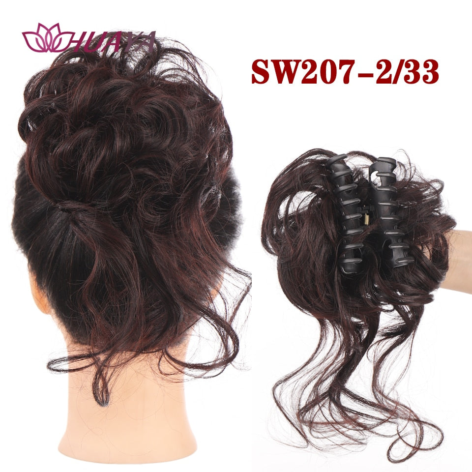 Synthetic Messy Curly Hair Extensions