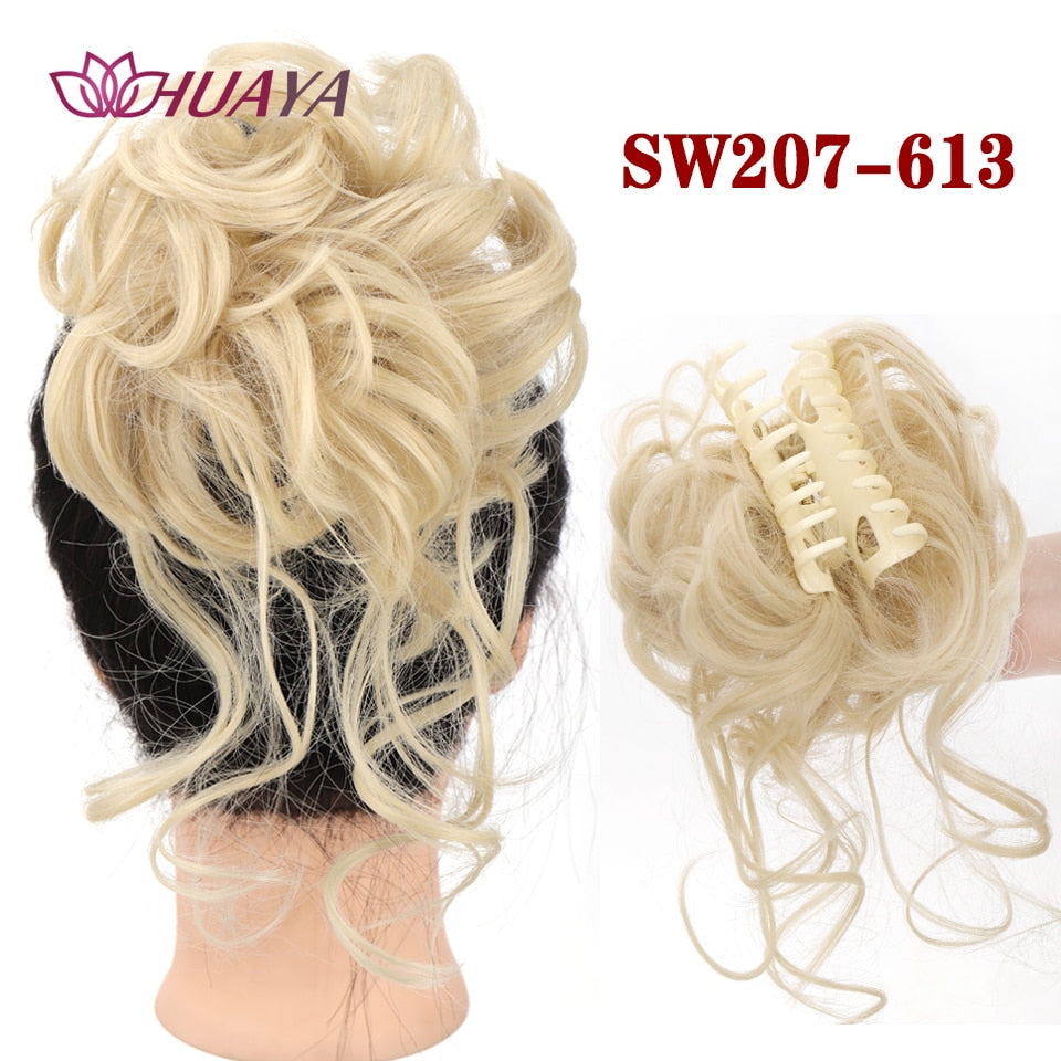 Synthetic Messy Curly Hair Extensions