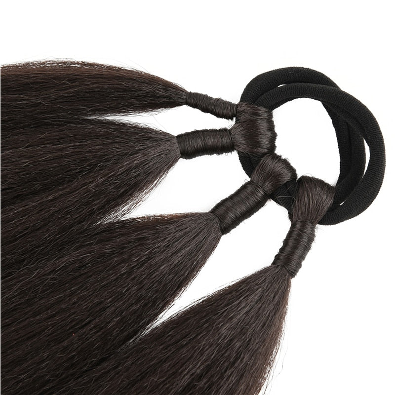 Long Synthetic Ponytail Hair Extensions