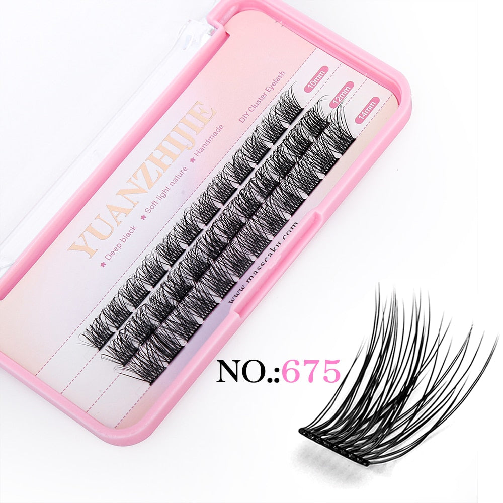 Individual Cluster Faux Mink Lashes