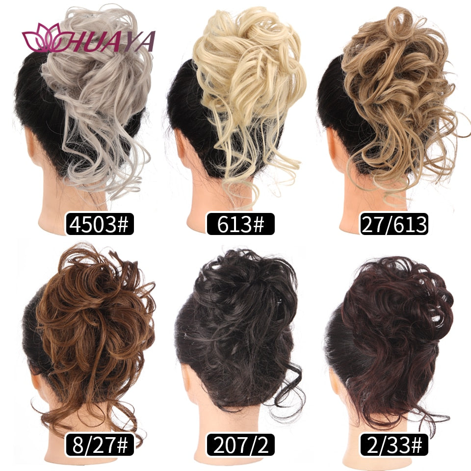 Synthetic Messy Curly Hair Extensions