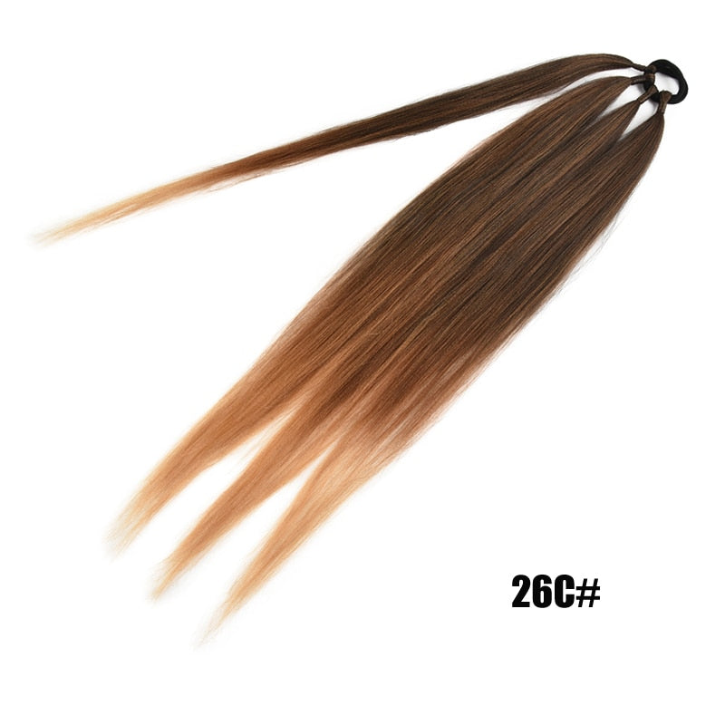 Long Synthetic Ponytail Hair Extensions