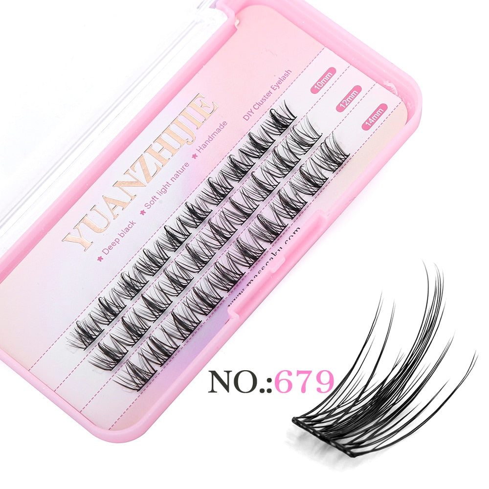 Individual Cluster Faux Mink Lashes