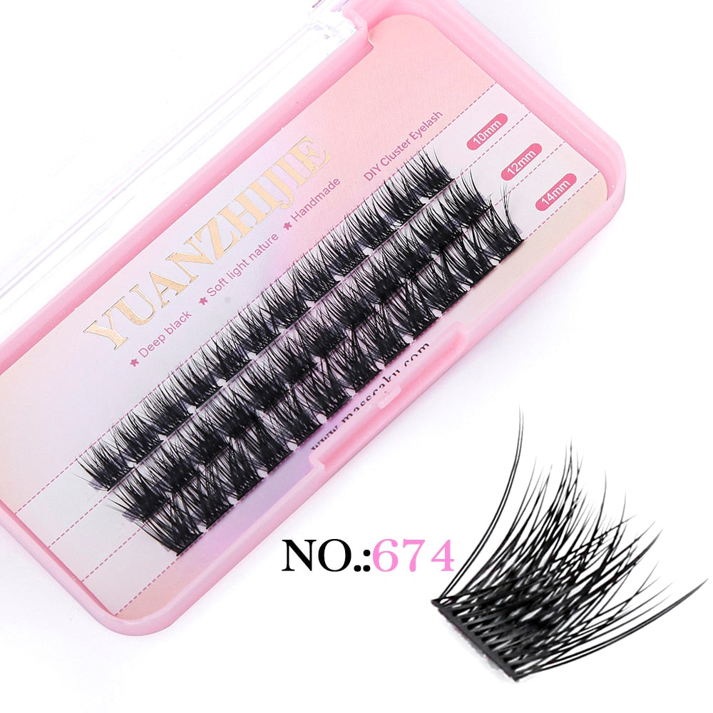 Individual Cluster Faux Mink Lashes