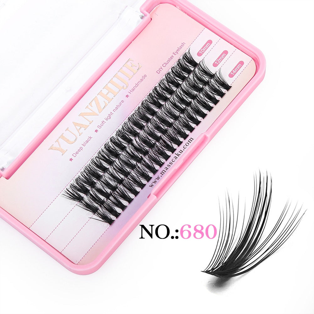 Individual Cluster Faux Mink Lashes