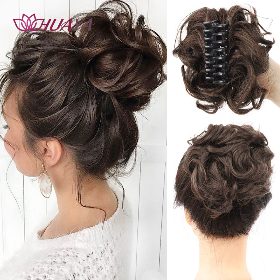 Synthetic Messy Curly Hair Extensions