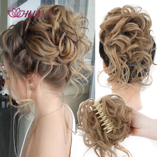 Synthetic Messy Curly Hair Extensions